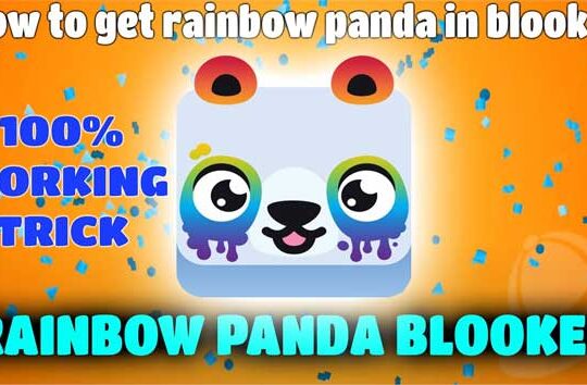 How to Get the Rainbow Panda in Blooket 2025