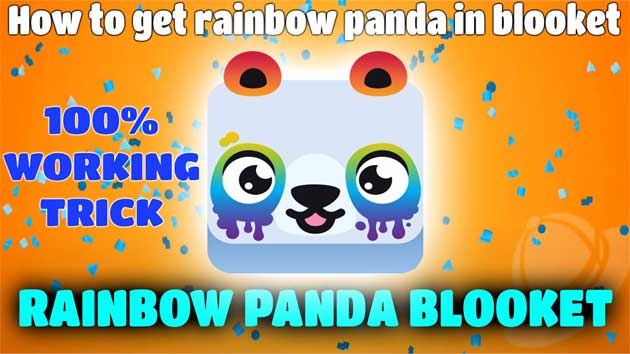 How to Get the Rainbow Panda in Blooket 2025